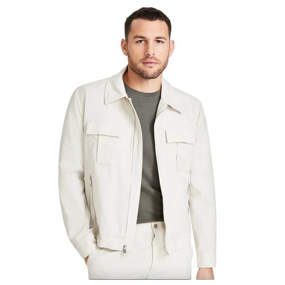NWT I.N.C. International Concepts Men's Regular-Fit Full-Zip Utility Jacket XXL - Picture 1 of 8